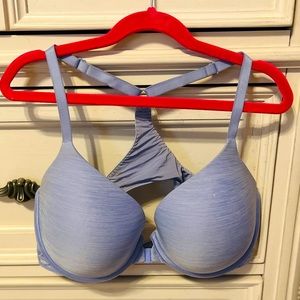 Victoria’s Secret racer back w/ front snap closure beautiful net detail 34DD